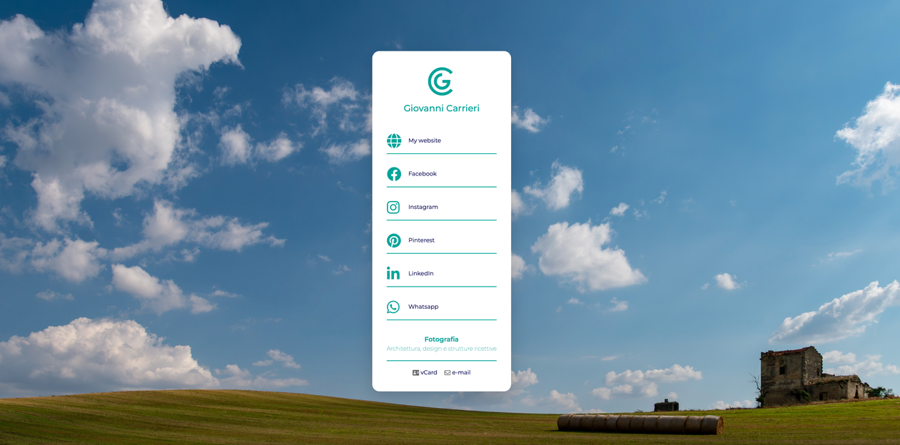 Link in Bio Public Page Example